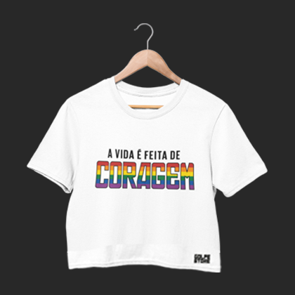 Cropped Coragem LGBTQIA+