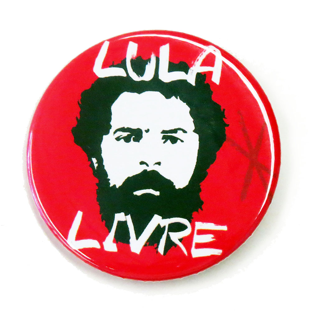 Botton Lula Livre Histórico