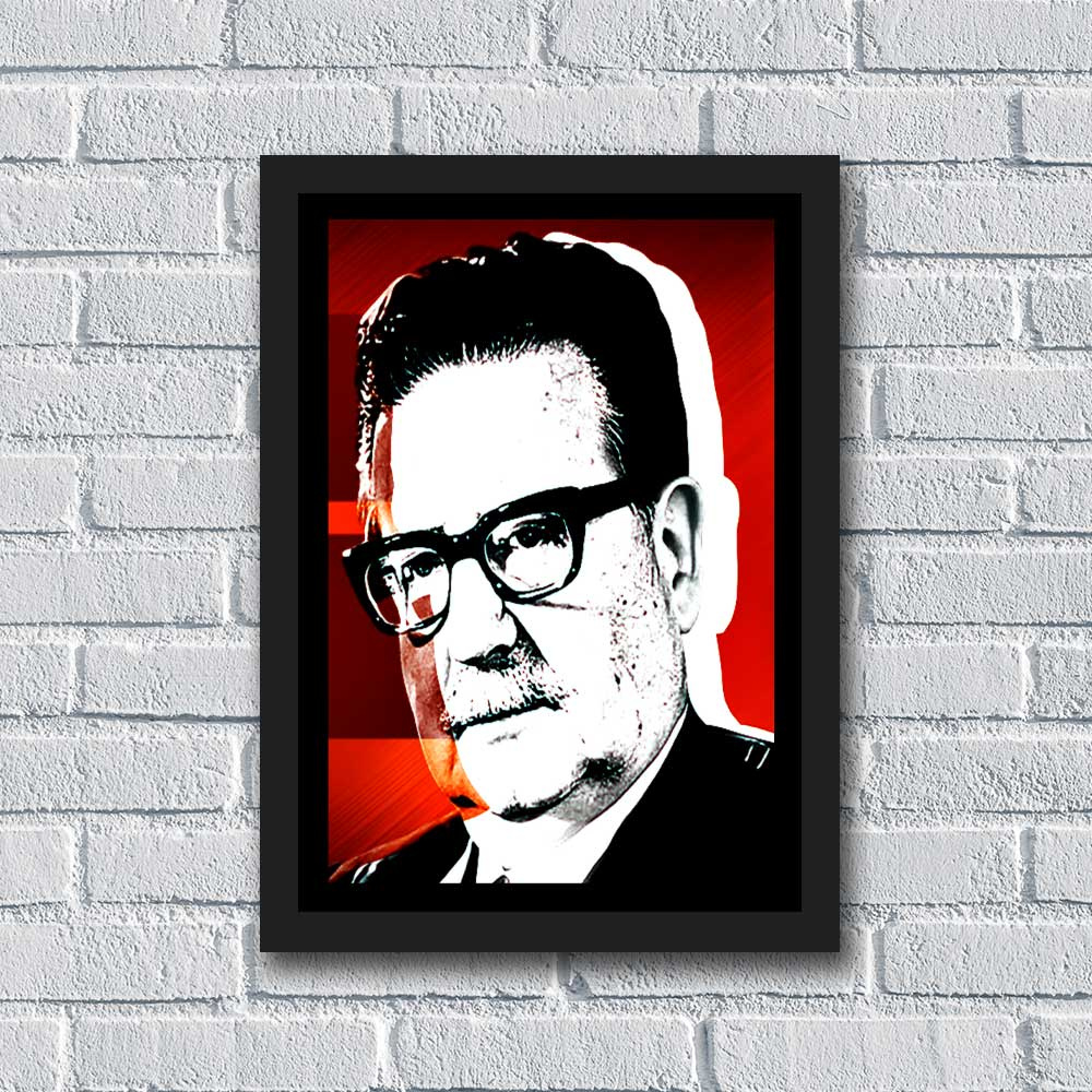 Quadro Salvador Allende Modelo 2