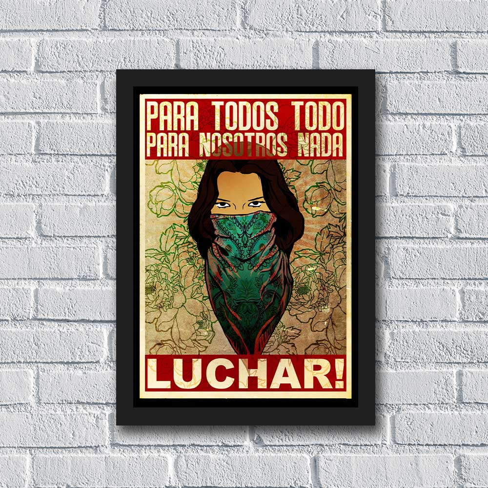 Quadro Ezln Luchar!