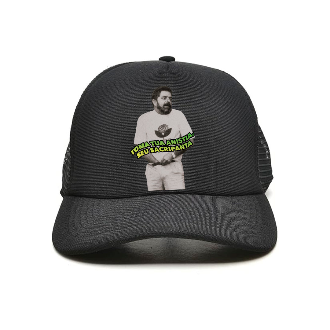 Boné trucker Toma Tua Anistia