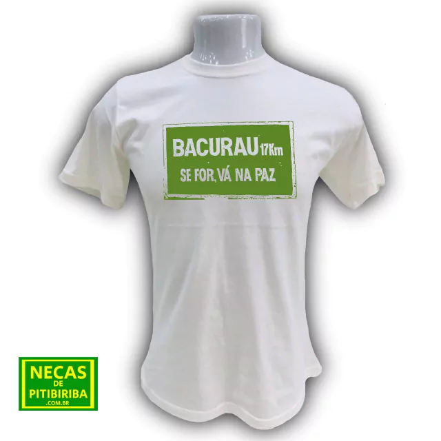 Camiseta Bacurau: Se for, vá na paz