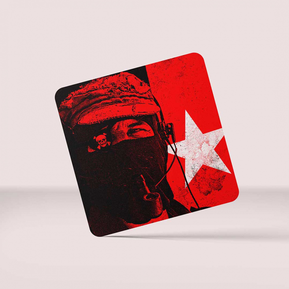 Porta Copos: Ezln Subcomandante Marcos Modelo 2