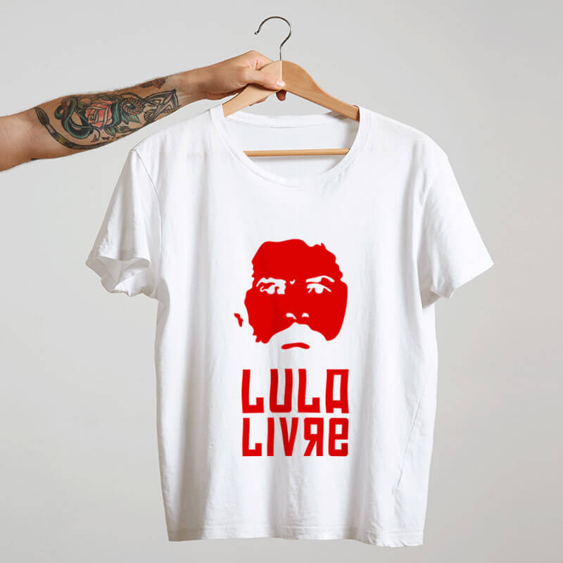 Camiseta Oversized Lula Livre