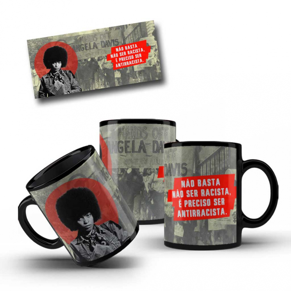 Caneca Angela Davis Modelo 2