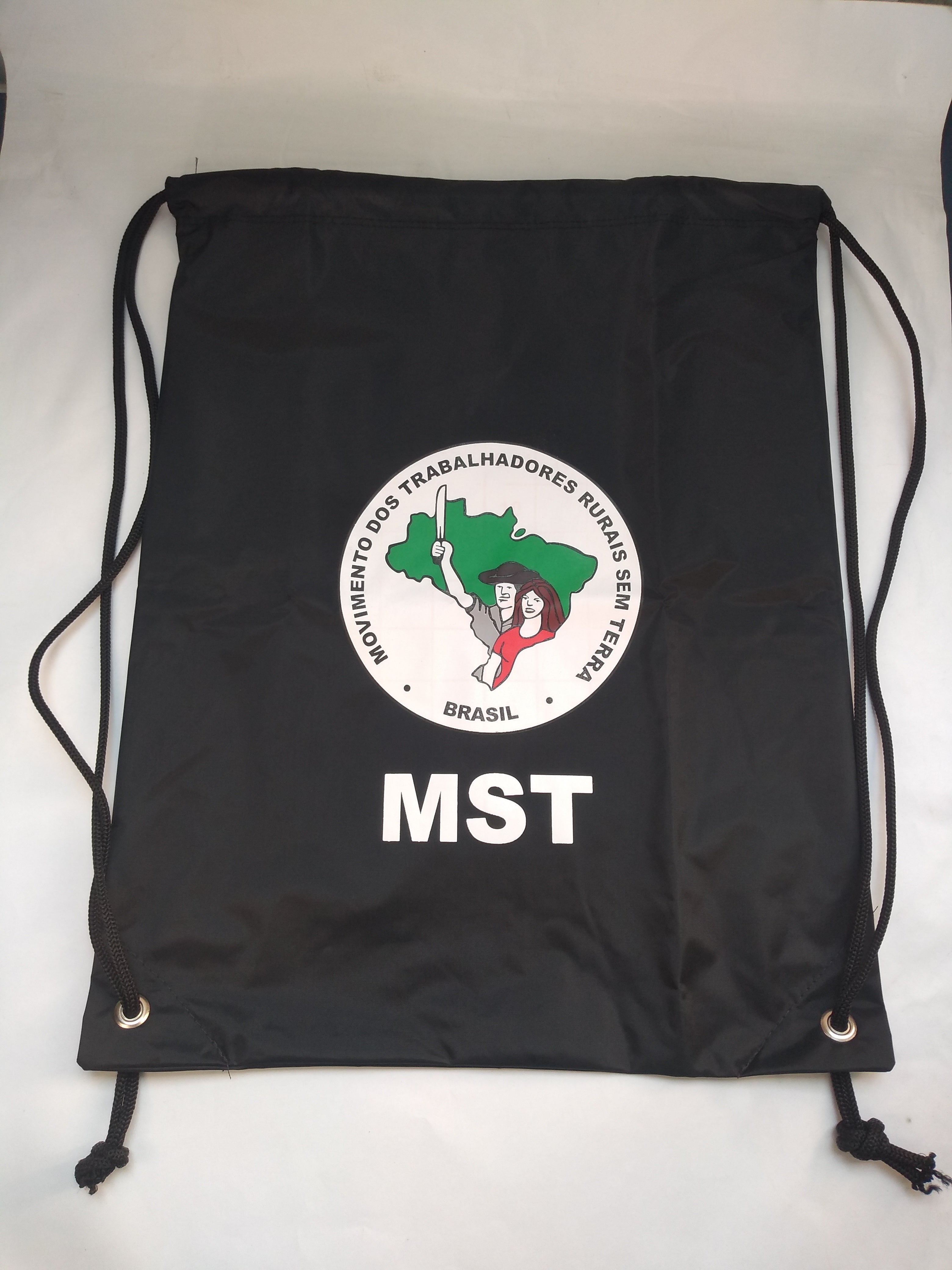 Mochila Preta MST em Nylon