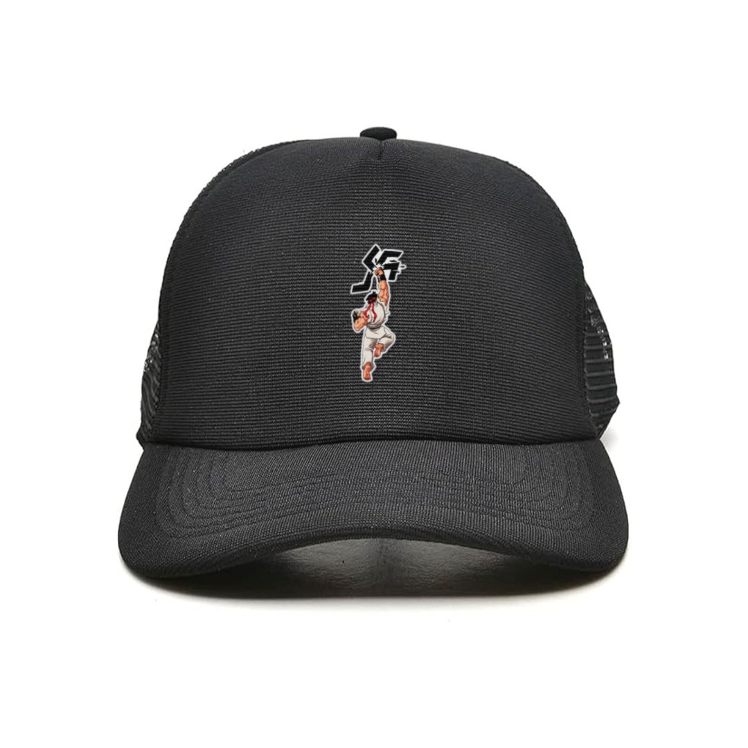 Boné Trucker Shoryuken no fascismo