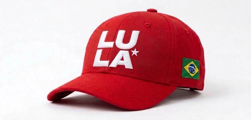 Boné Lula: Esperança (vermelho)
