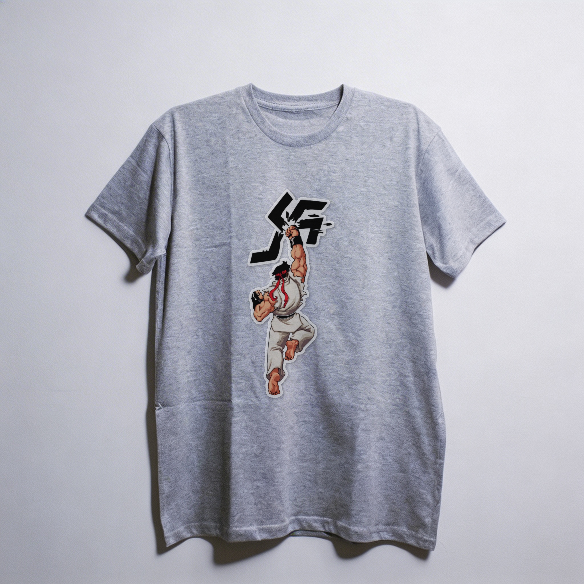 Camiseta Oversized Shoryuken no fascismo