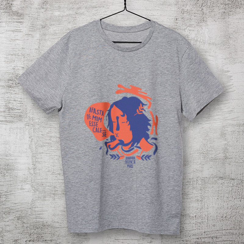 Camiseta de algodão Ditadura Nunca mais!