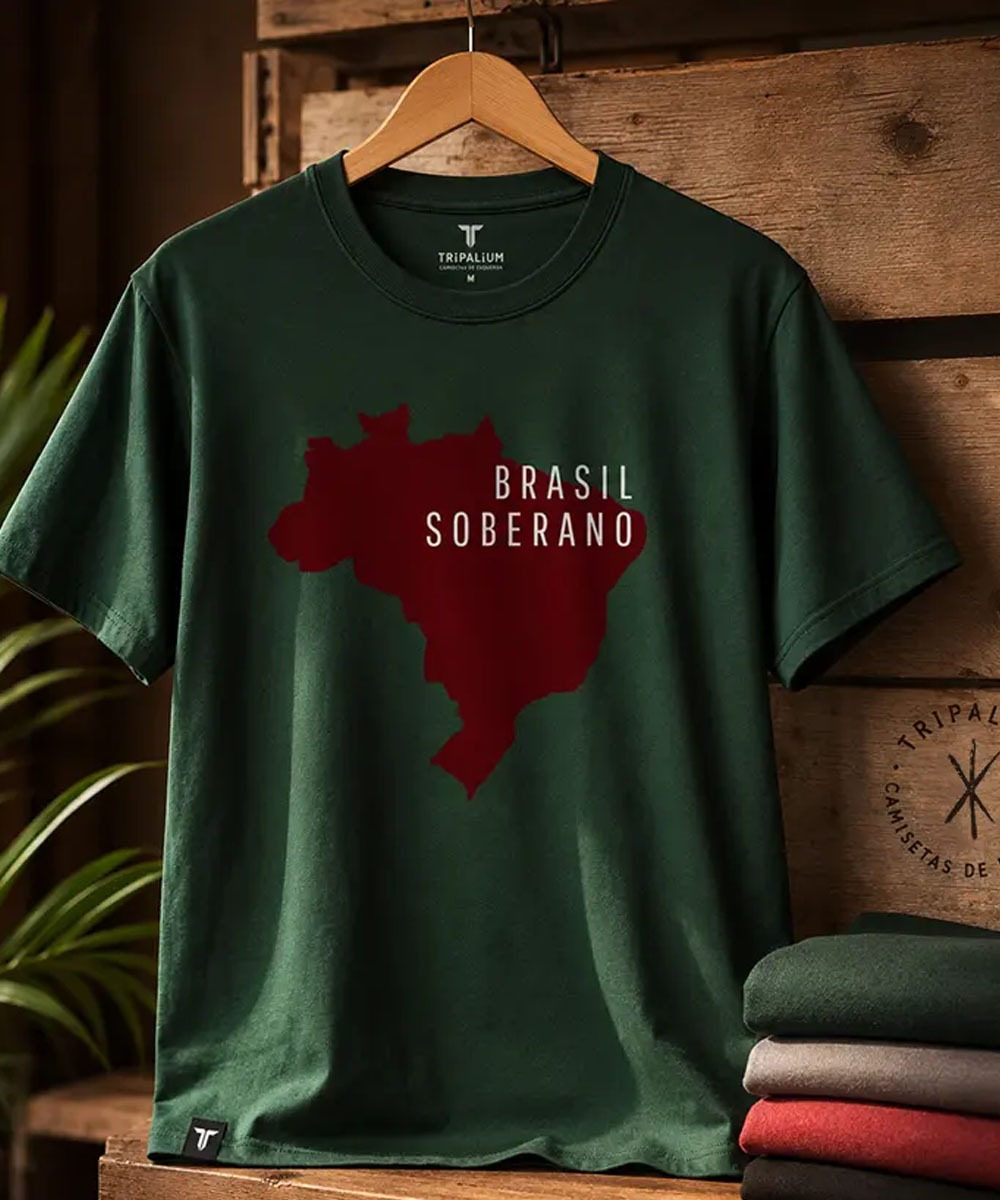Camiseta Brasil Soberano