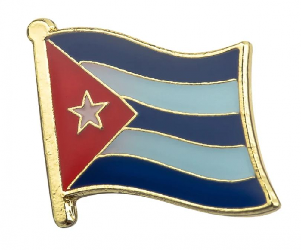 Pin Bandeira de Cuba