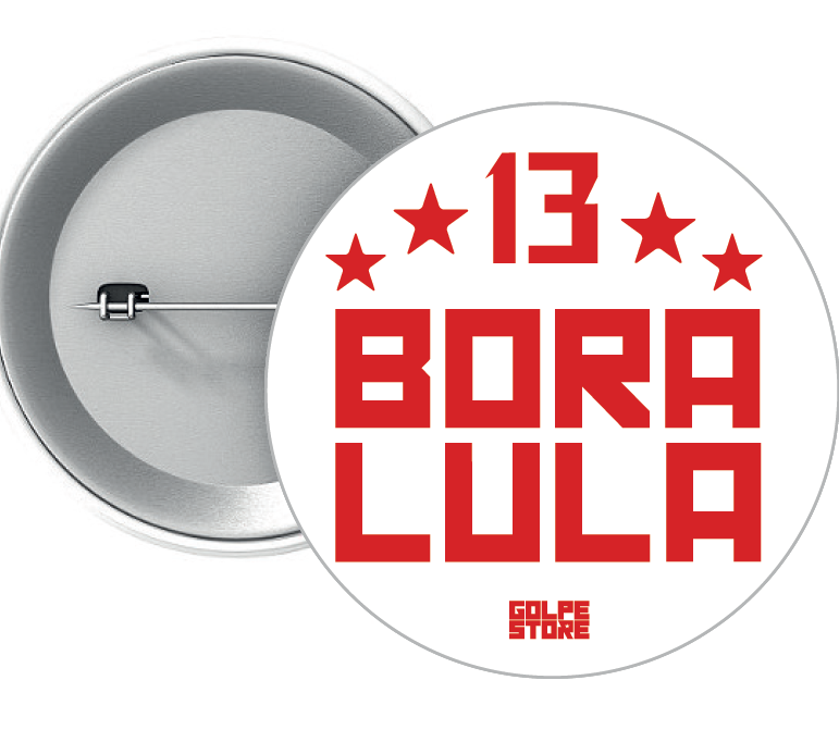 Botton Lula Bora Lula 13