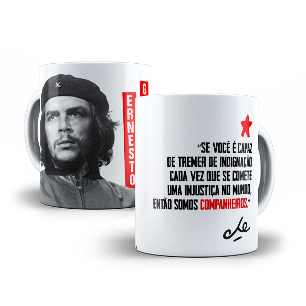 Caneca Che Guevara: Companheiros