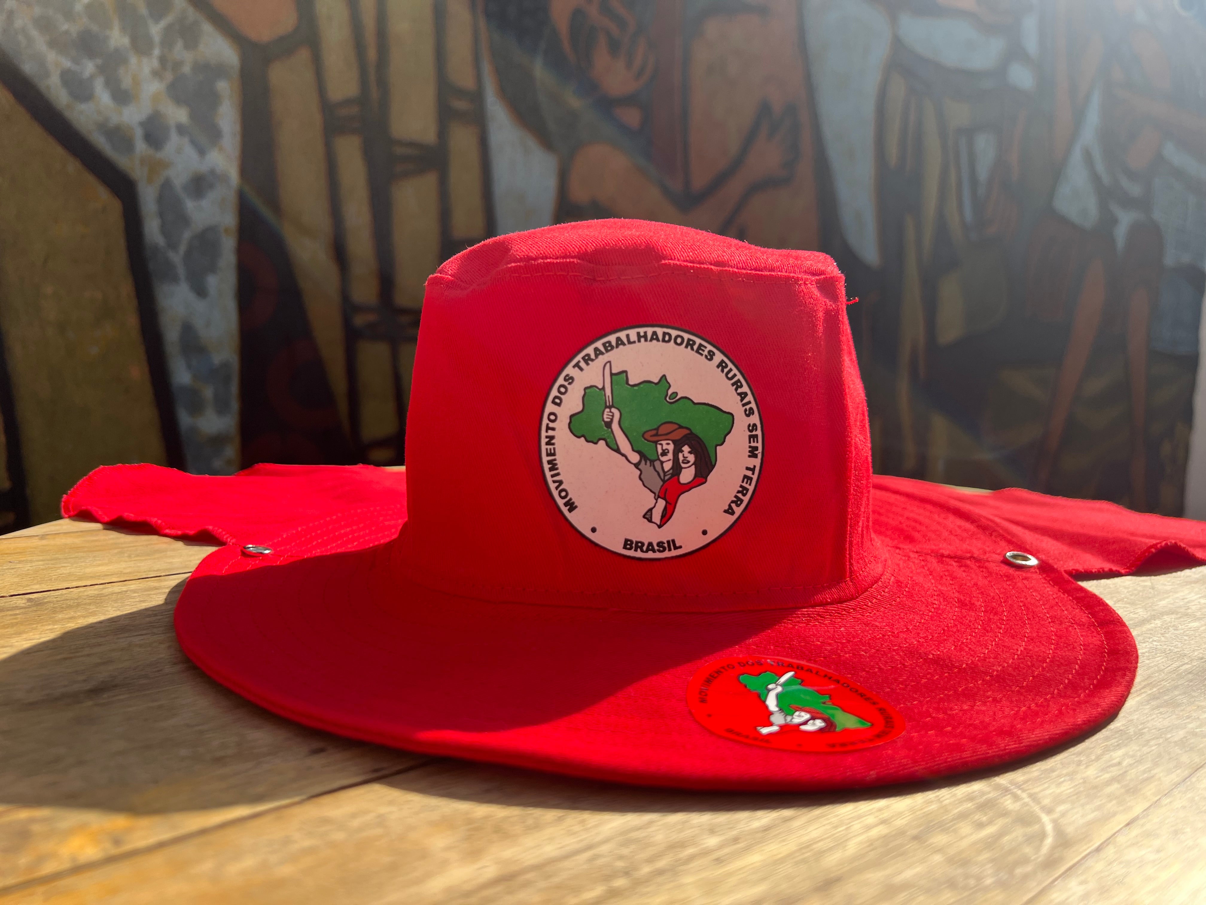 Chapéu Safari MST: Vermelho