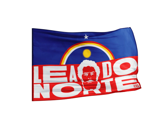 Bandeirão Leão do Norte ! 1,45x80 Cm