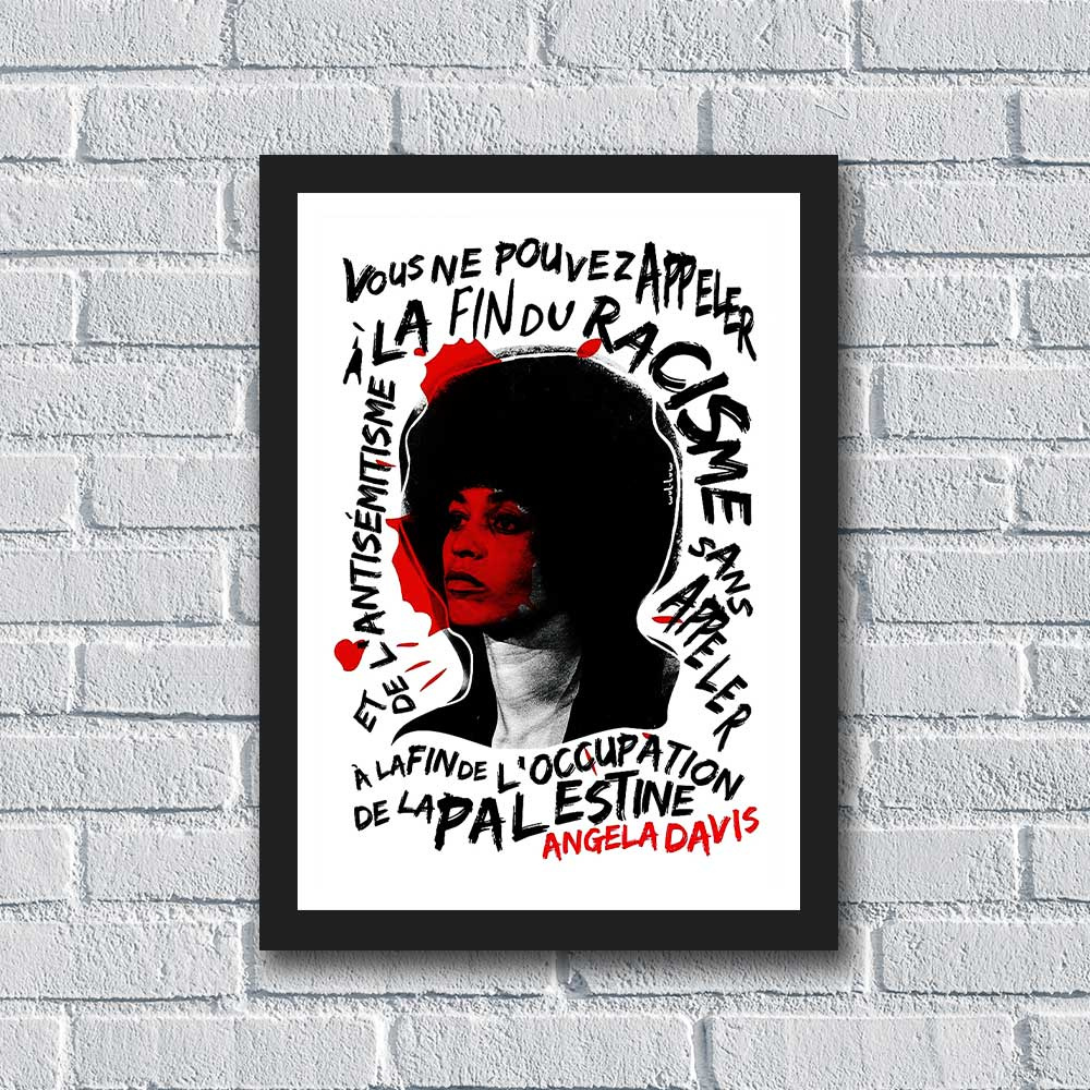 Quadro Angela Davis: Modelo 01
