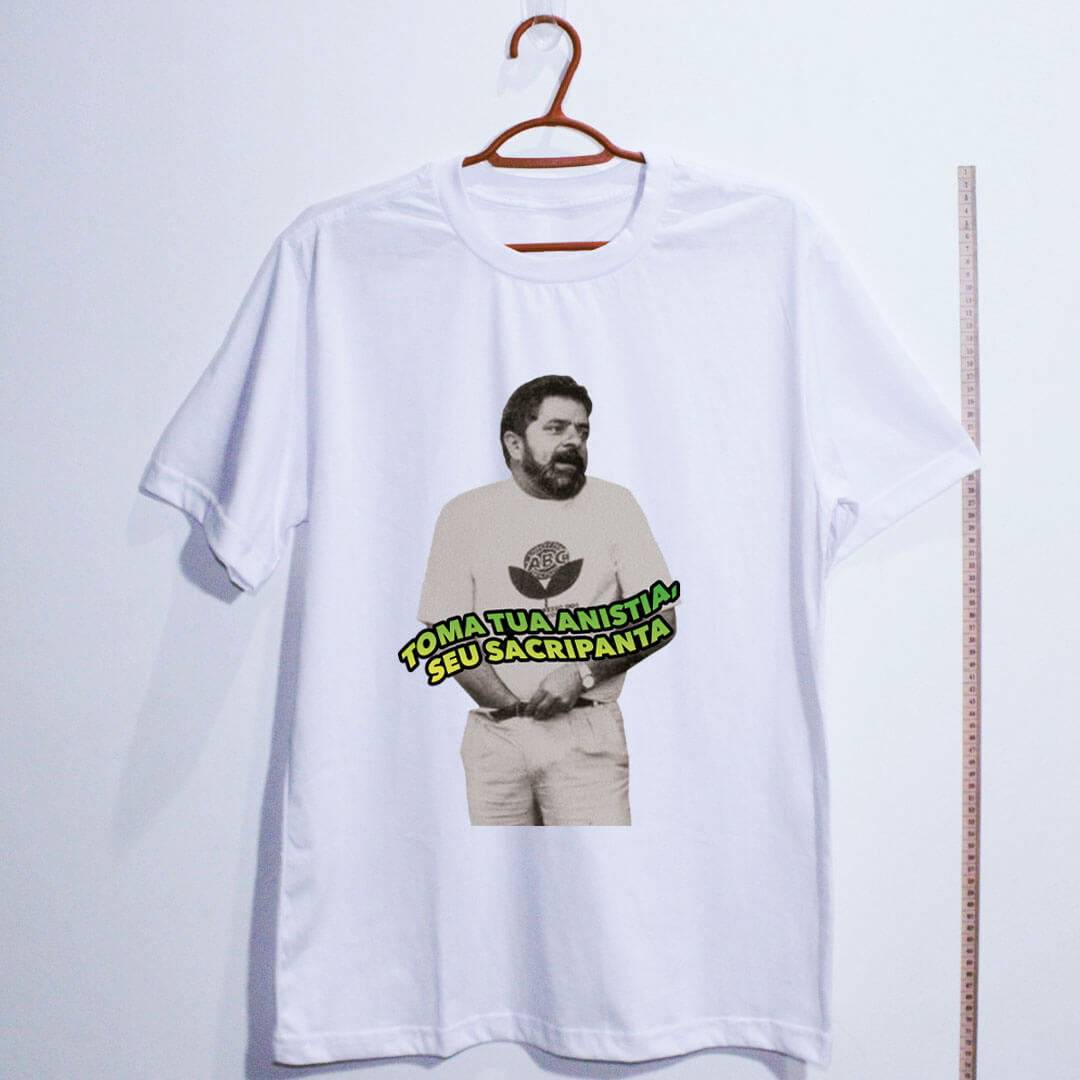 Camiseta Dry Fit Toma Tua Anistia