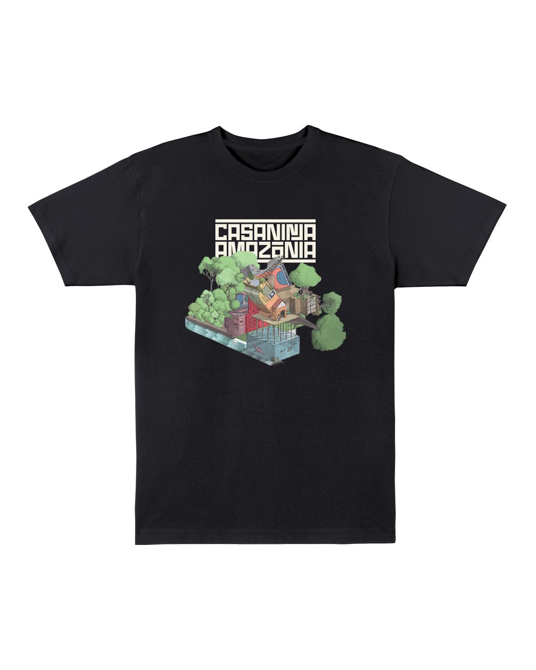 Camiseta Casa Ninja Amazônia: Escher