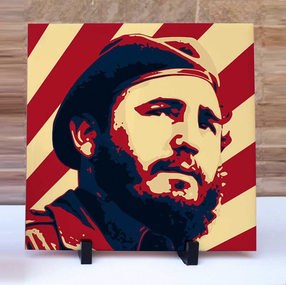 Azulejo Fidel Castro