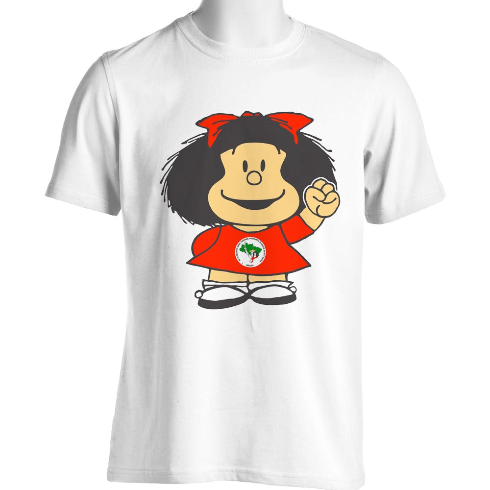Camiseta Branca Mafalda MST