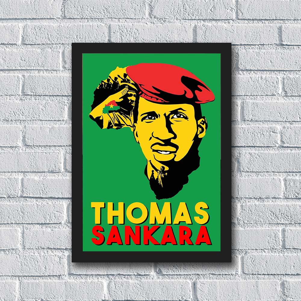 Quadro Thomas Sankara Burkina Faso Modelo 2