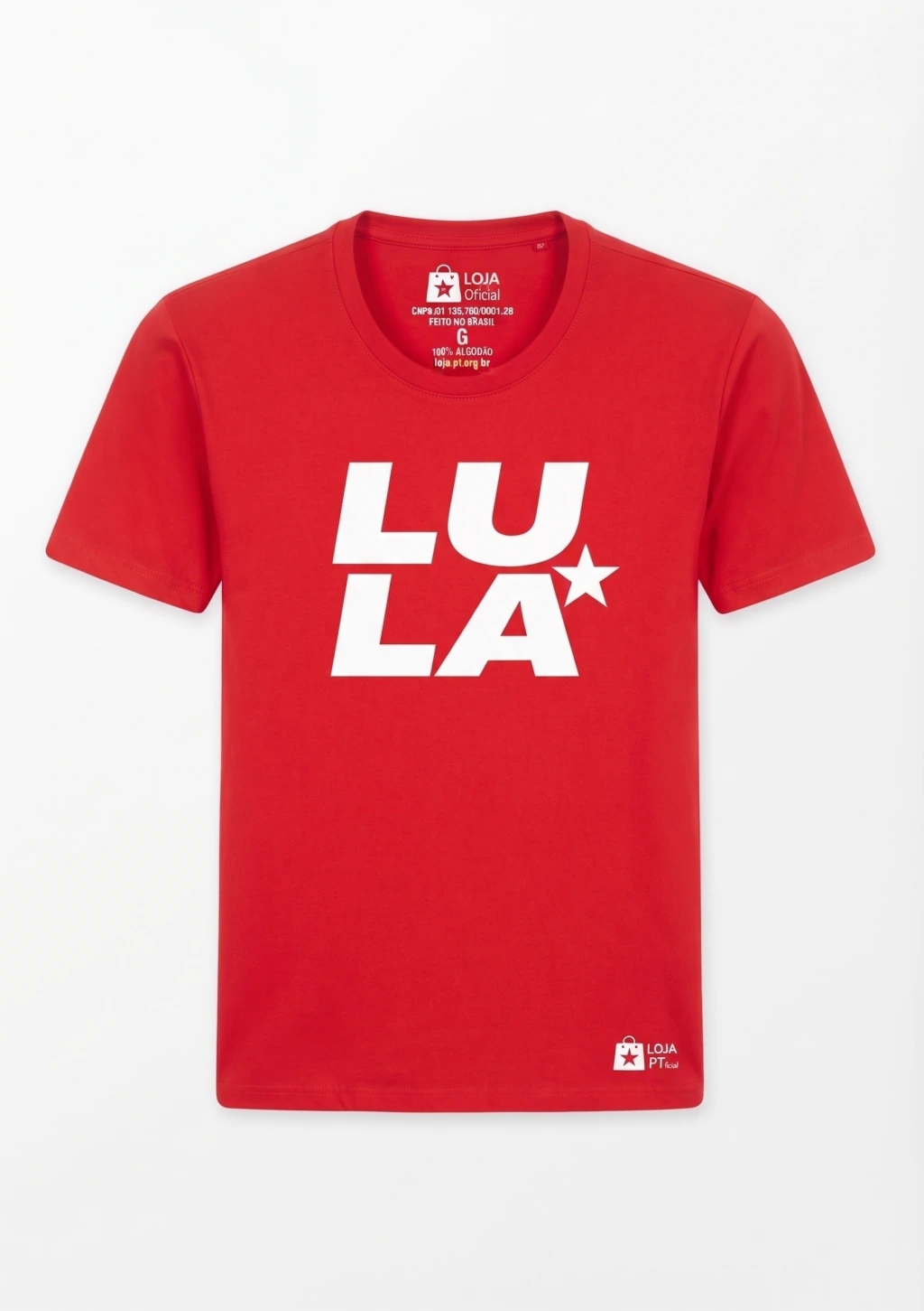 Camiseta Marcha Lula na Luta! 2026