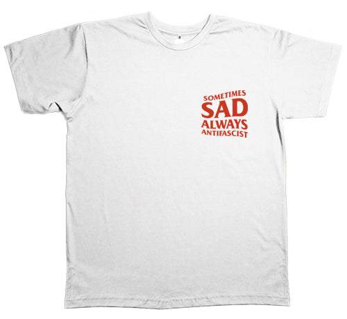 Bloco Emo (Camiseta): Sometimes Sad Always Antifascist