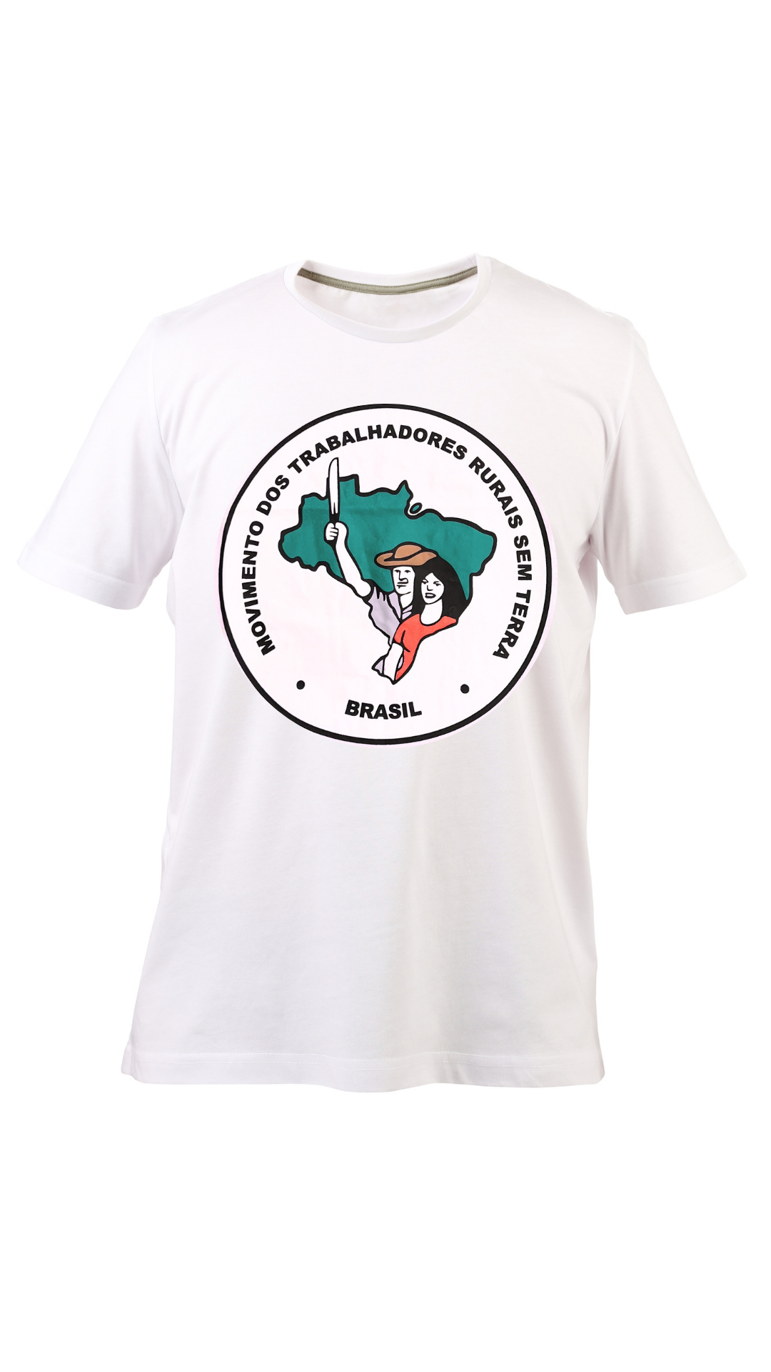 Camiseta Branca MST Logo Grande