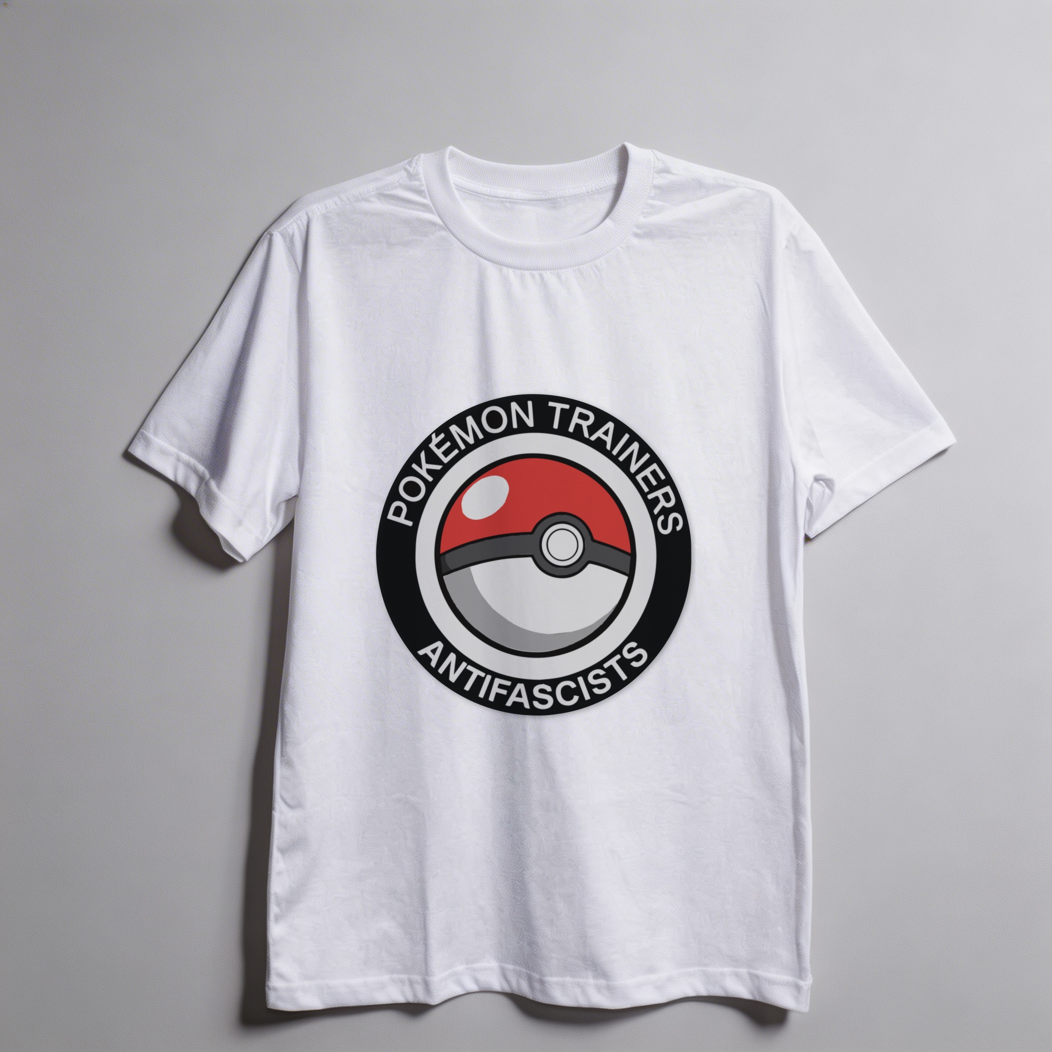 Camiseta Oversized Treinadores Pokemon Antifascistas