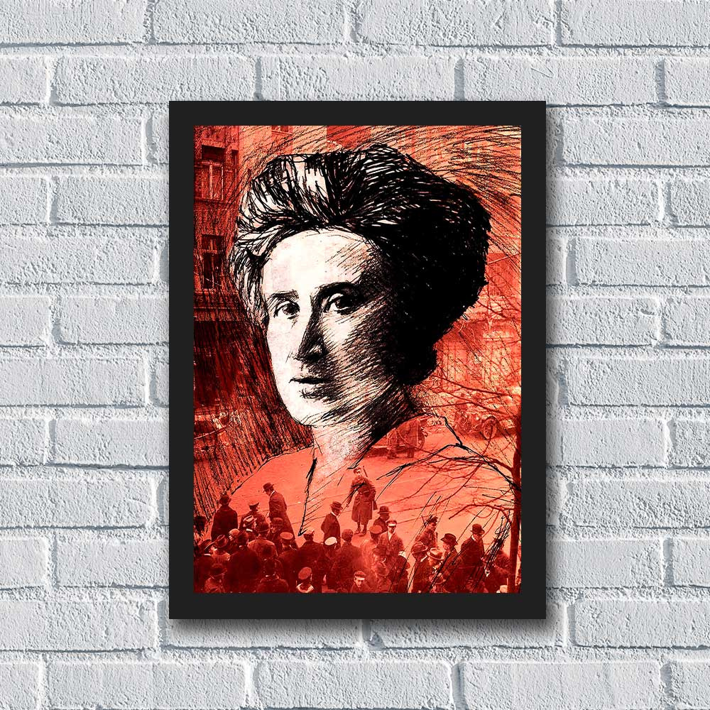Quadro Rosa Luxemburgo Modelo 1