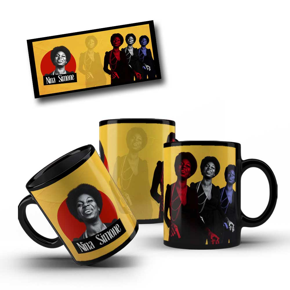 Caneca Nina Simone: Modelo 1