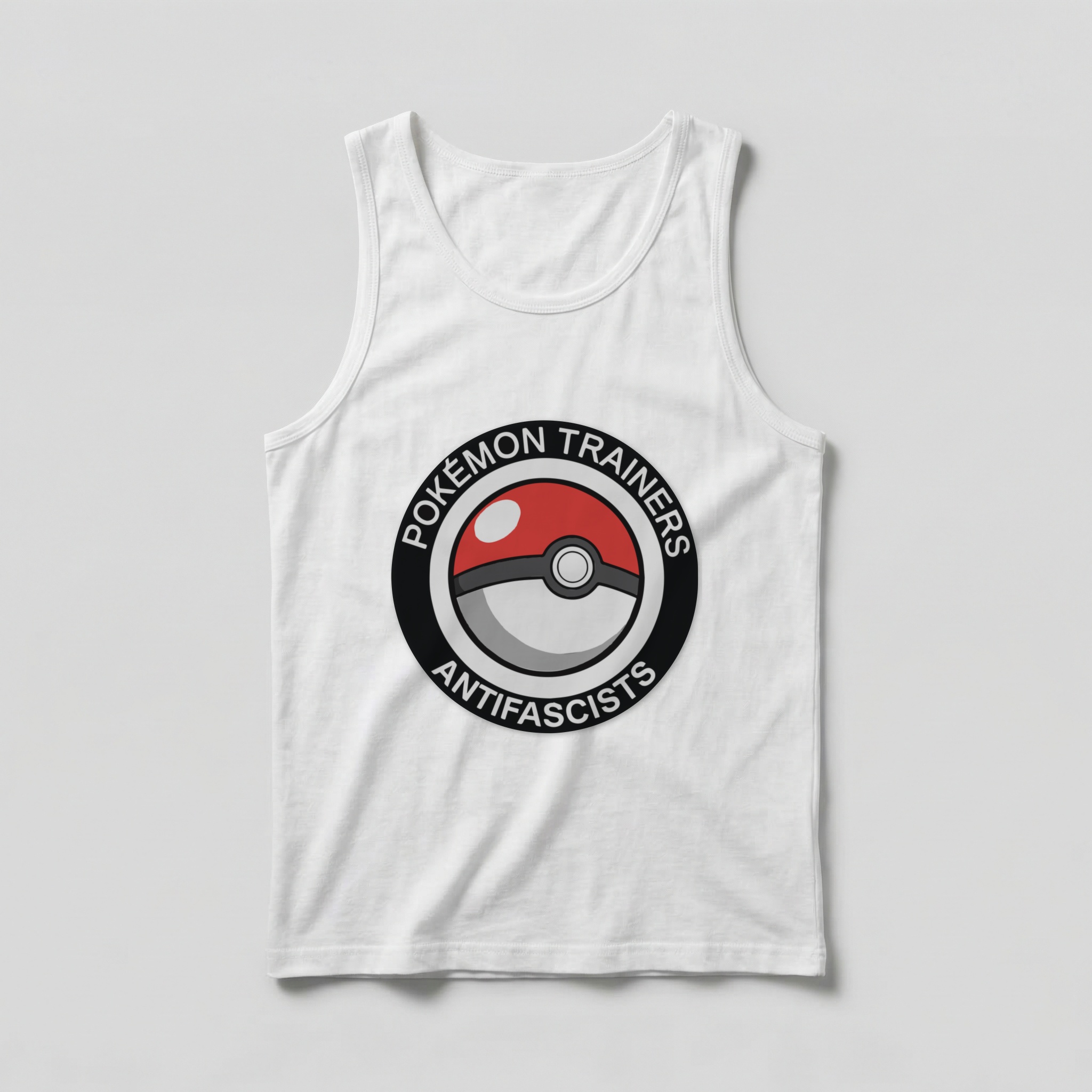 Camiseta Regata Treinadores Pokemon Antifascistas