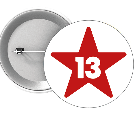 Botton Lula Estrela 13