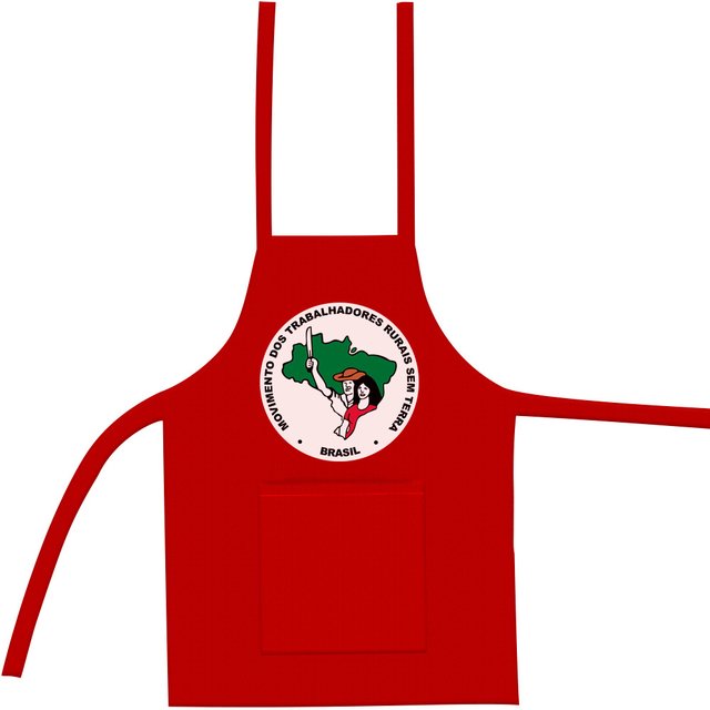 Avental Vermelho MST