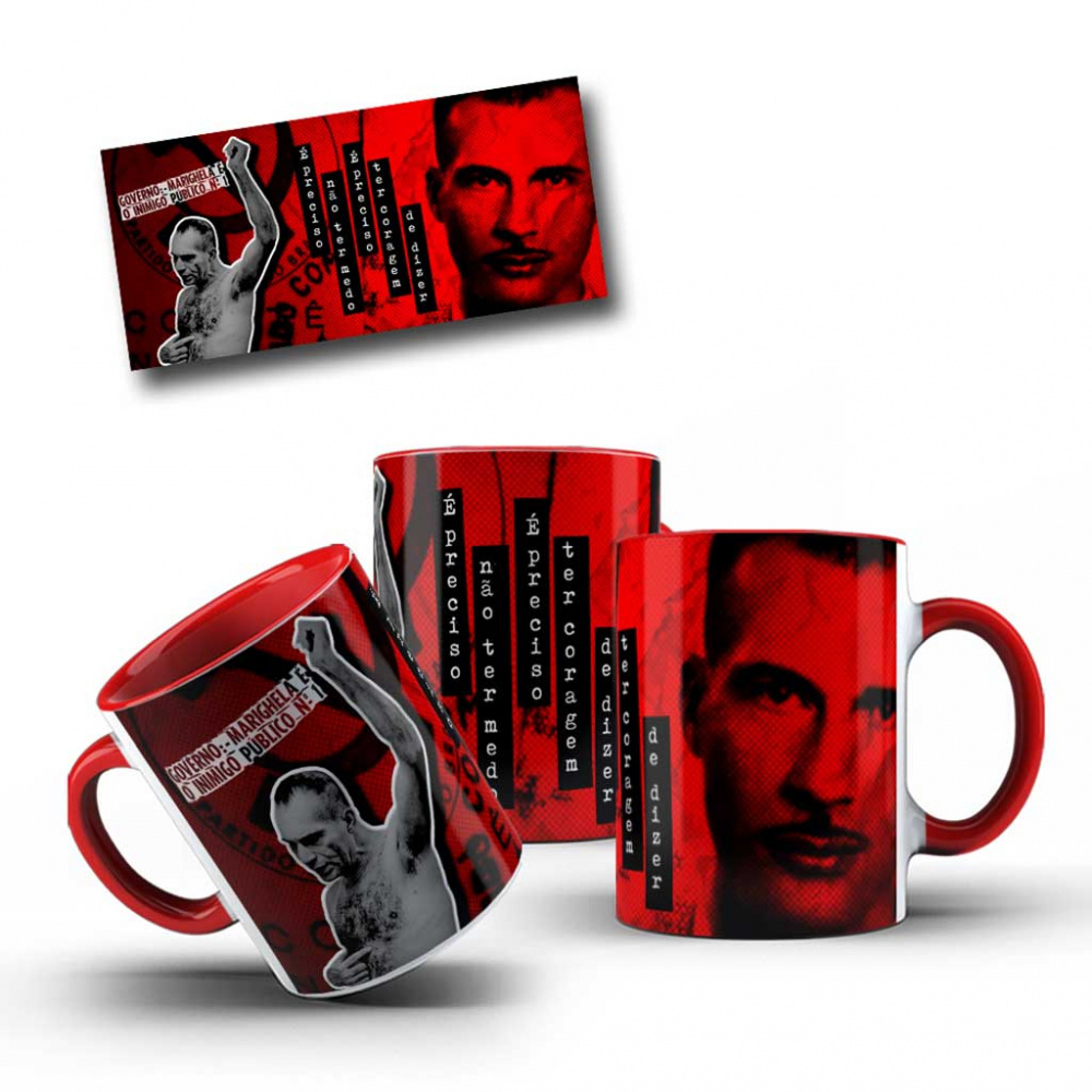 Caneca Carlos Marighella Modelo 3