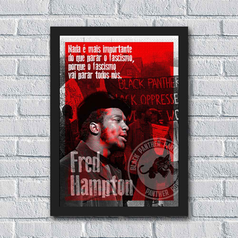Quadro Panteras Negras: Fred Hampton