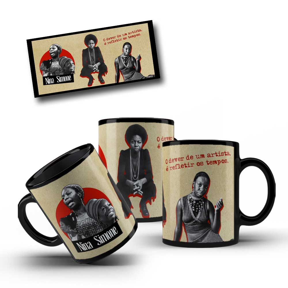Caneca Nina Simone: Modelo 2