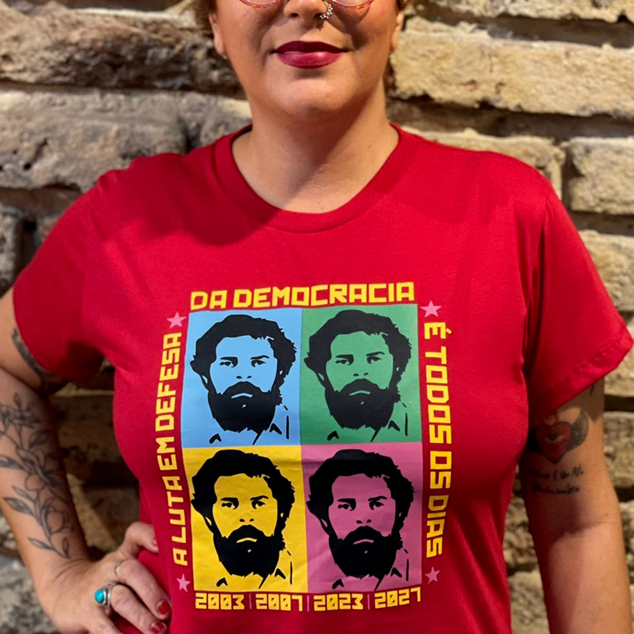 Babylook Lula Pop Art