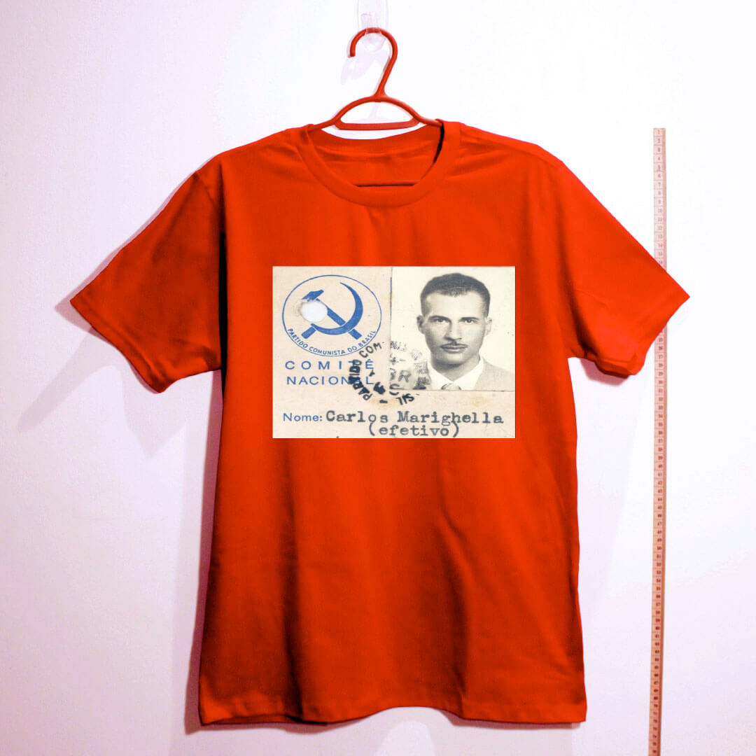 Camiseta infantil Marighella