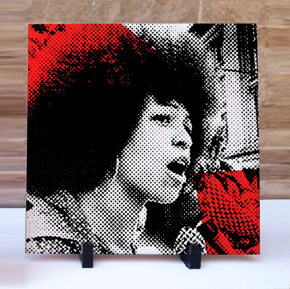 Azulejo Angela Davis