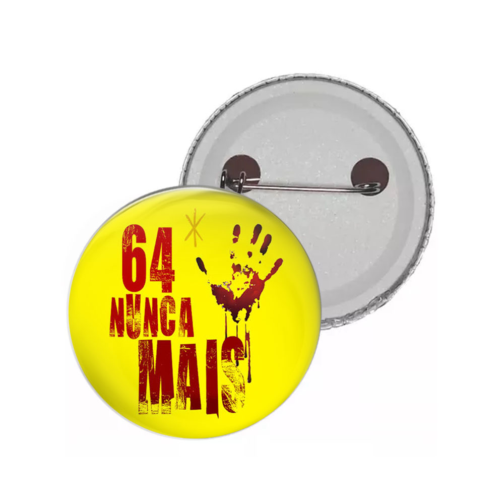 Broche 64 Nunca Mais