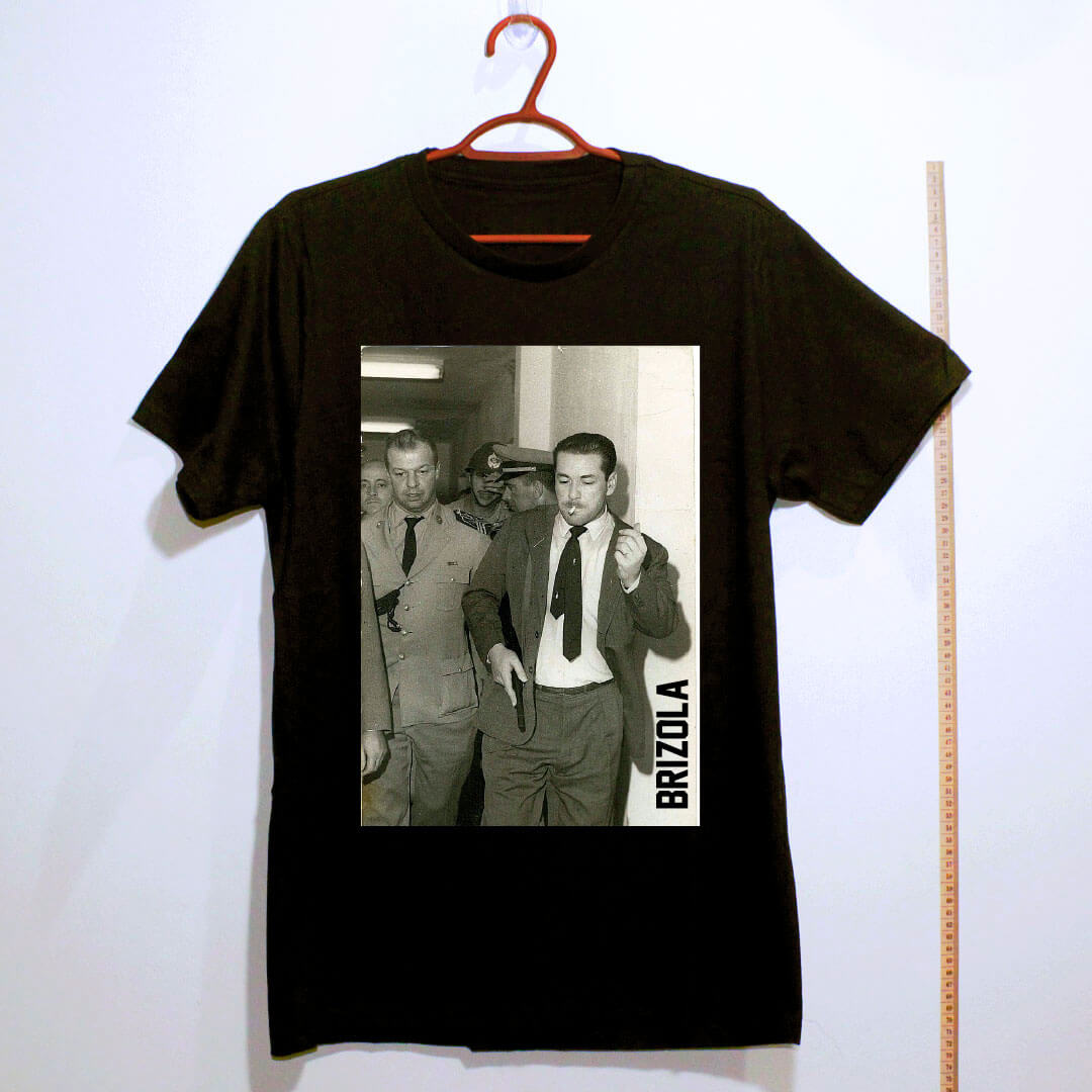 Camiseta de algodão Brizola