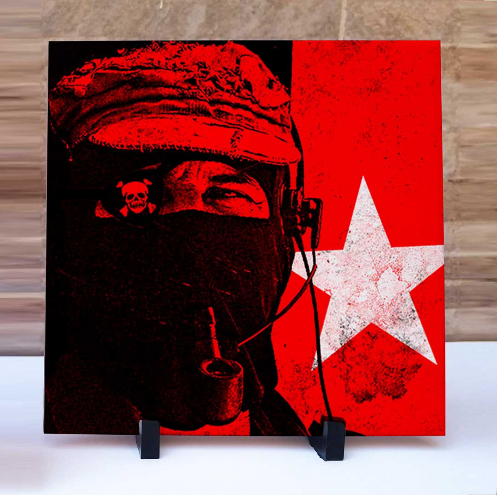 Azulejo Ezln Subcomandante Marcos