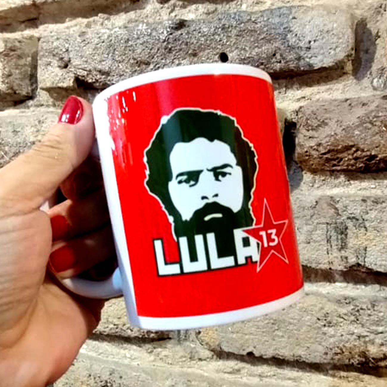 Caneca Lula Metalúrgico Vintage