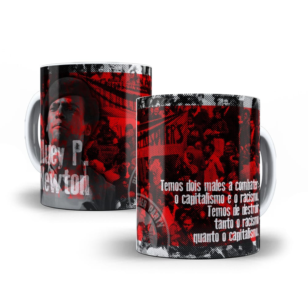 Caneca Panteras Negras: Huey P. Newton