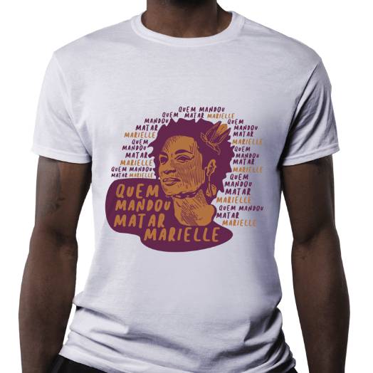Camiseta de algodão Marielle Presente