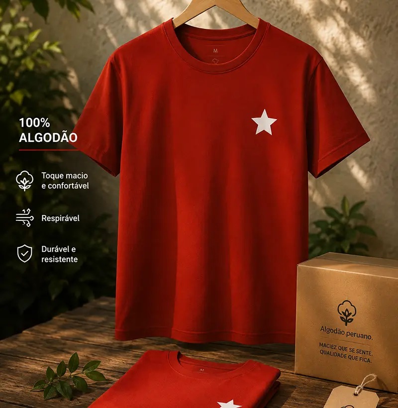 Camiseta Brilha Uma Estrela PT