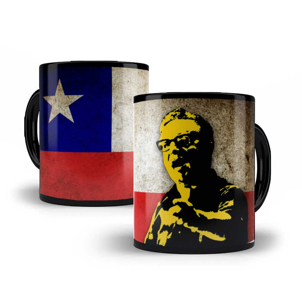 Caneca Salvador Allende Chile Modelo 1
