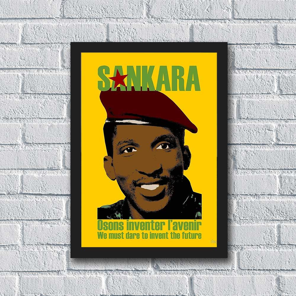 Quadro Thomas Sankara Burkina Faso Modelo 1